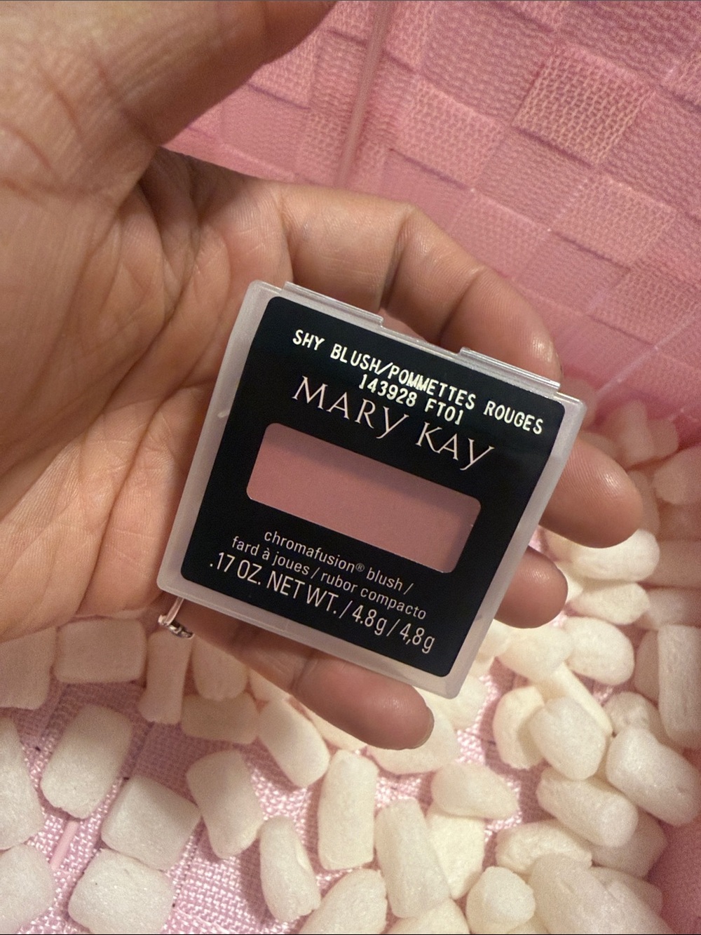 Mary Kay Chromafusion Blush - Shy Blush (soft pink)